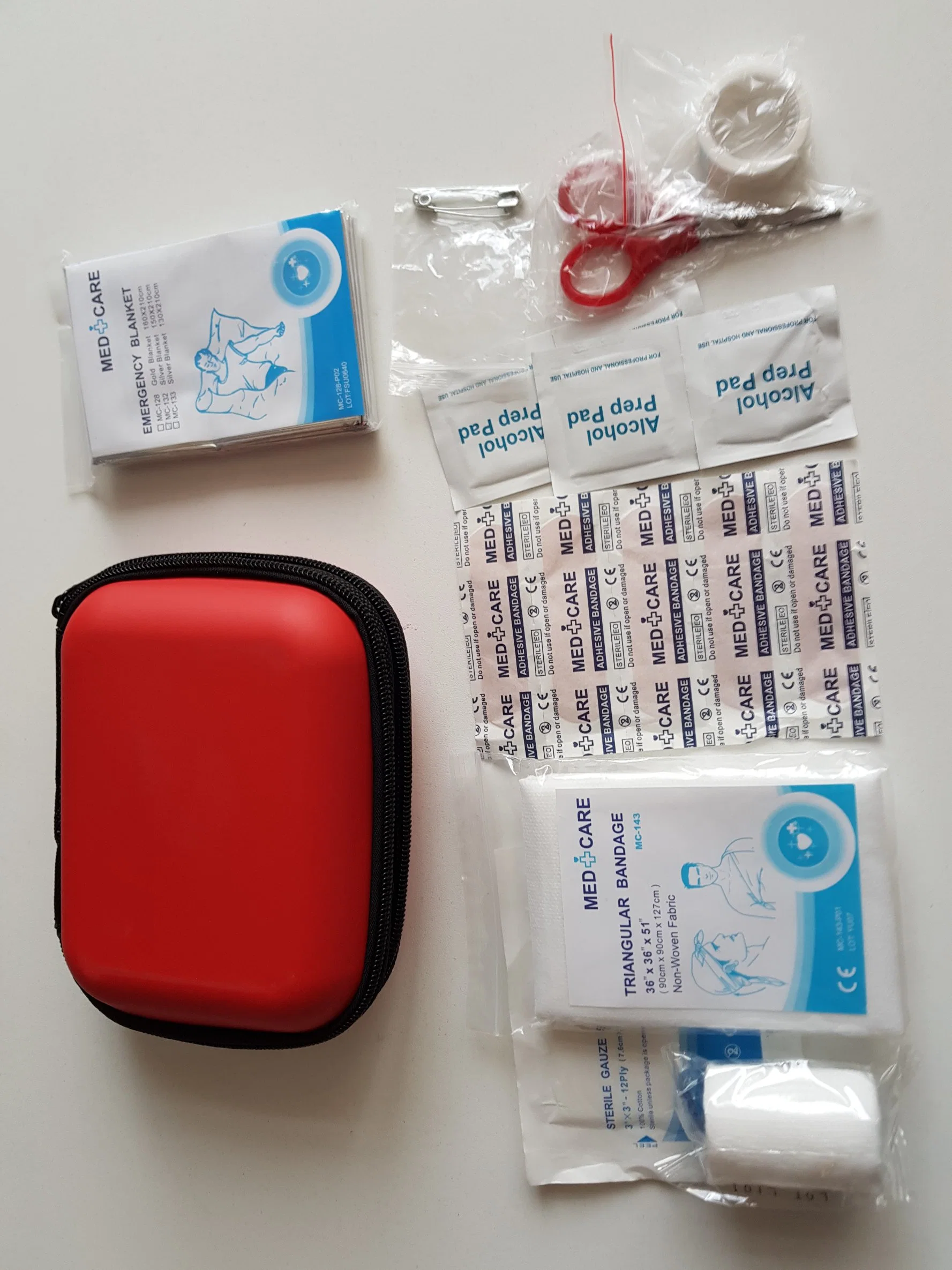 Top-Quality EVA Box First Aid Kit with Ce & FDA Aproval (HS-036)