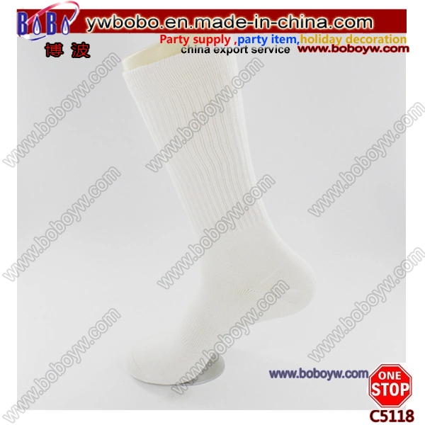 Wholesale/Supplier School Supplies Custom Sublimated White DIY Blank School Socks (C5118)