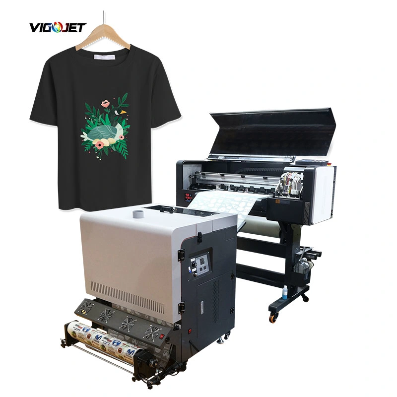 Vigojet Dtf Printer I3200 60cm 9 Colors Printing Cmykw and Fluorescent Color Dtf Printer