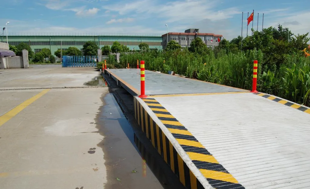 Fabrication en usine de la balance numérique électronique de 60 tonnes Weighbridge Echelle