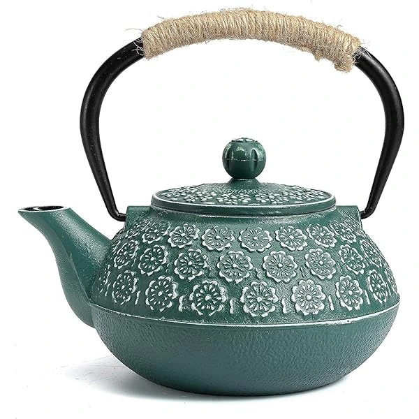 Factory Supply Chinese Cast Iron Tea Pot with Good Quality Japanese Style Iron Kettle