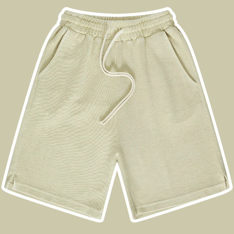 340GSM 100% algodón orgánico French Terry Kids Shorts de alta calidad Pantalones cortos de verano sostenibles niños niños niños ropa