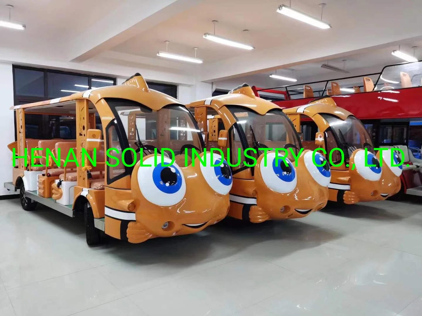 CE-Zulassung Electric Sightseeing Car / Tourist Bus mit 14/18 Plätzen für Verkauf