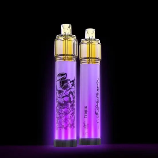 Glass Tank Pre-Filled Disposable E Liquid Pen with LED Light