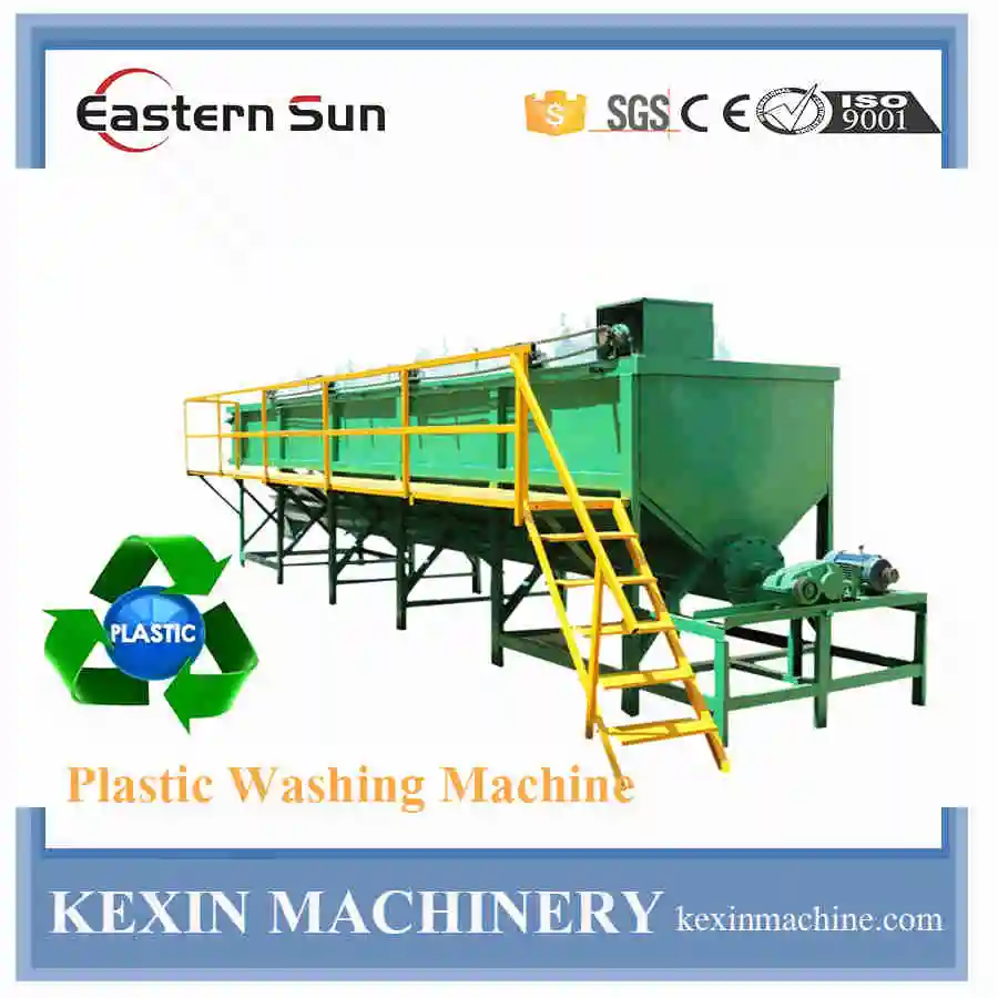 Industrial Recycling Plastic Machine for PE/PP/EPS/Pet//PA/PVC/ABS/PS/PC/EPE Washing Dewatering Pelletizing