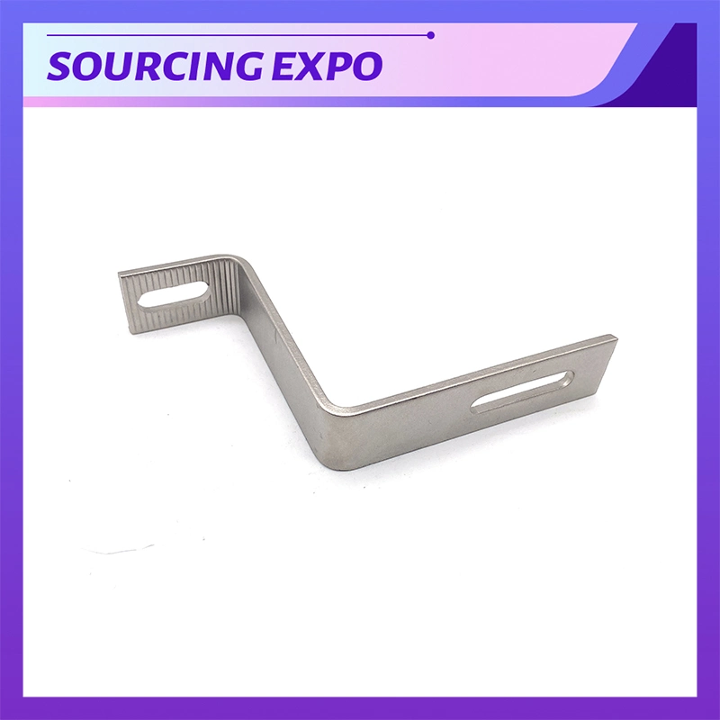 OEM Manufacturer Custom 430 304 Solar Panels Stainless Steel Sheet Metal Roof Hook Bracket Stamping Parts