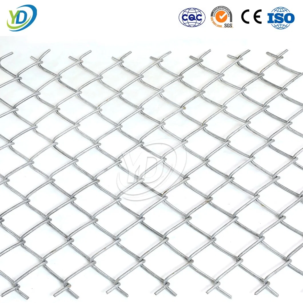 Yeeda Wire Mesh 6 Chain Link Fence Suppliers China Chicken Net Fence 50 X 50 mm Galvanized Chain Link Mesh