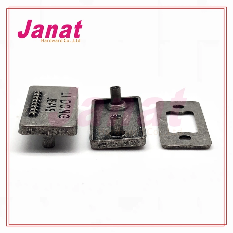 Two Parts Label Badge Alloy Material Made in Original Factory