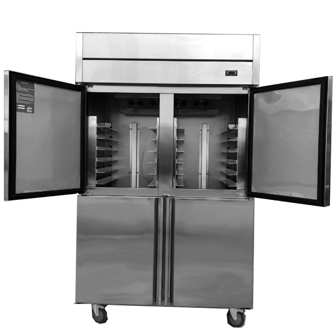 Upright Single Layer Double Layer 3 Layers Glass Door Display Freezer Refrigerator