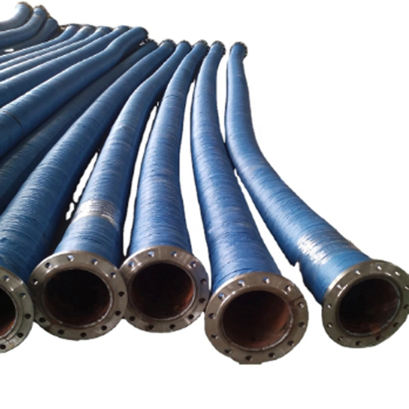 Wire Spiral Flexible Water Oil Suction and Discharge Industial Hose