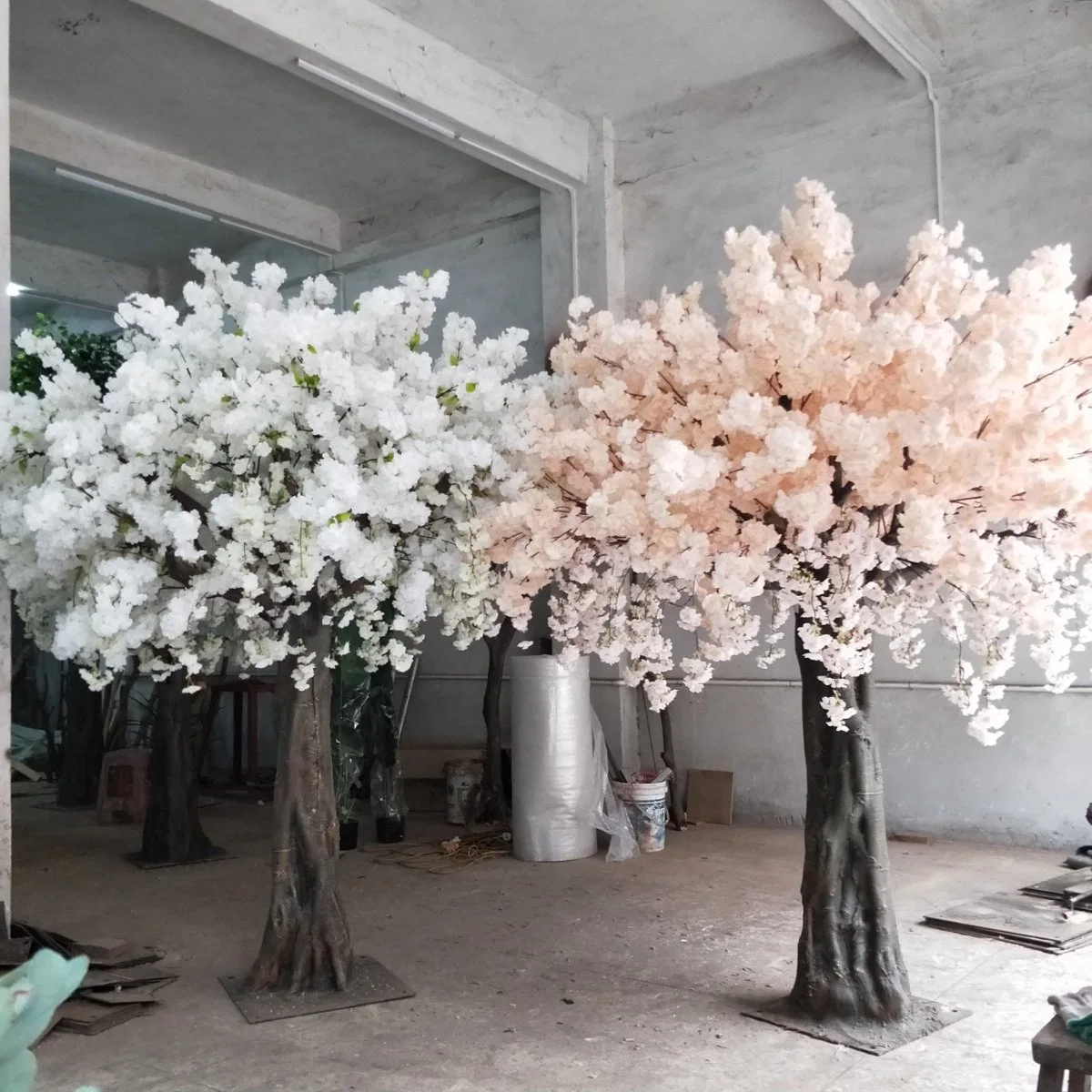 1.5m Artificial Cherry Blossom Tree Table Centerpiece for Home Decor and Wedding Decoration