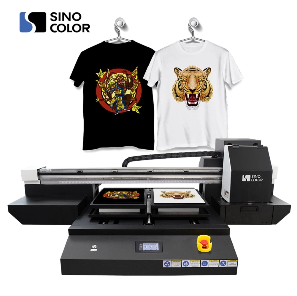 Hot Selling Double Table DIY T-Shirt DTG Plotter Textile Printer for Hoodies Polo