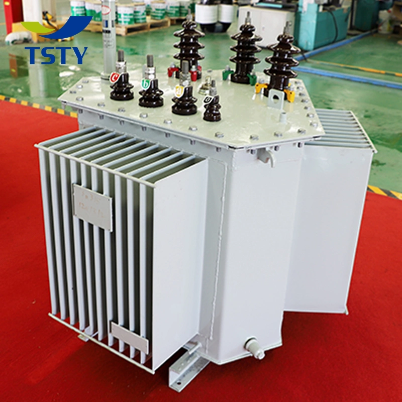 Manufacturer Custom 20 30 40 75 100 170 200 250 kVA 11 / 0.4 Kv 3 Phase Variable High Voltage Stepdown Oil Immersed Power Distribution Transformer for Sale