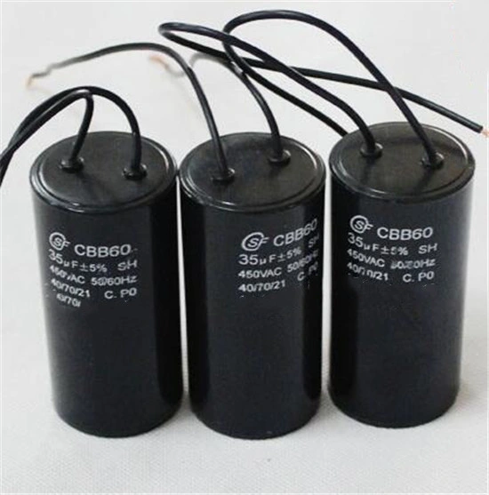 High Quality Manufacturer Cbb60 Metalized Polypropylene Film Capacitor