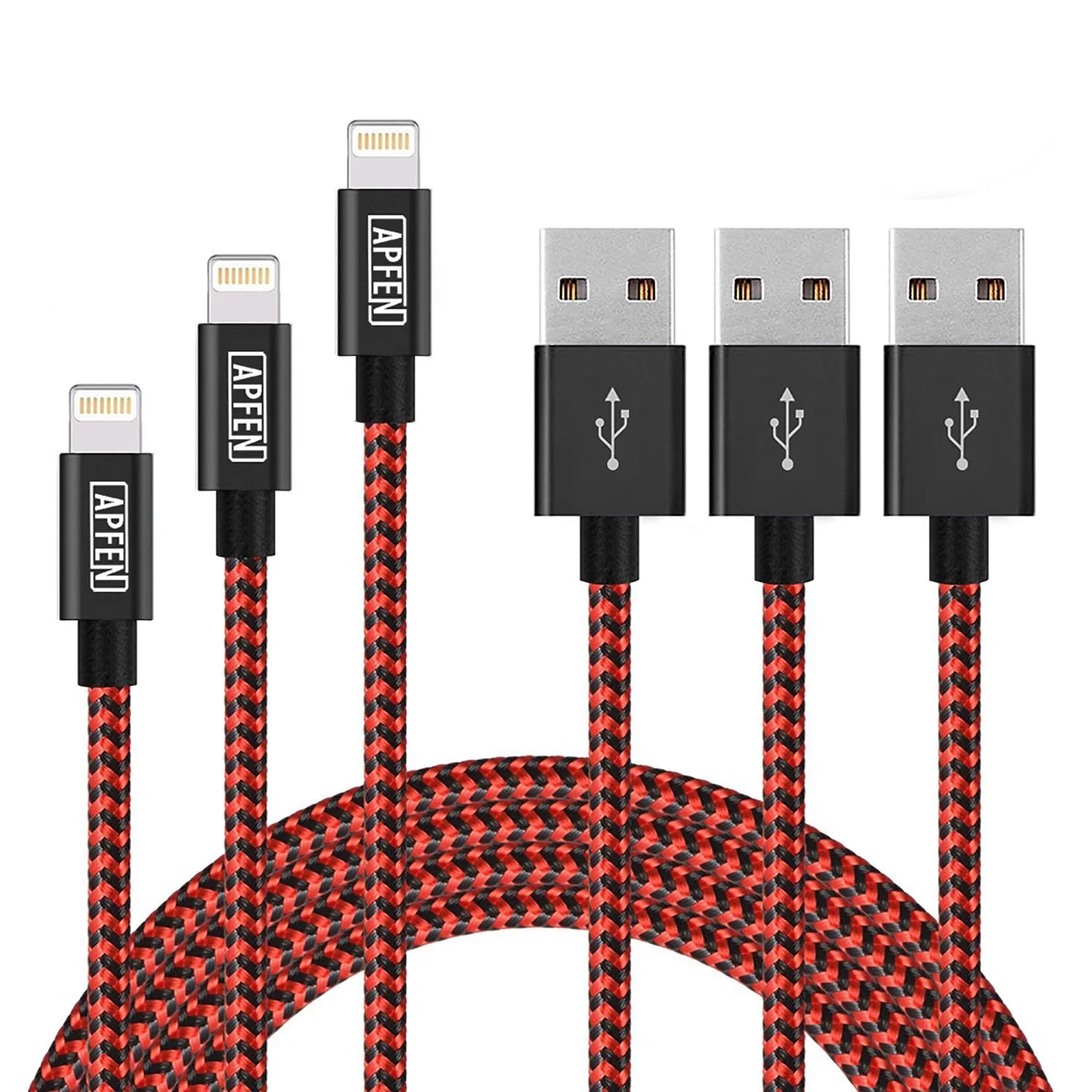 Super Durable Nylon Braided USB Fast Charger Cable for iPhone X 11 12 13 Phone Accessories Wholesale/Supplier Mobile Accessories
