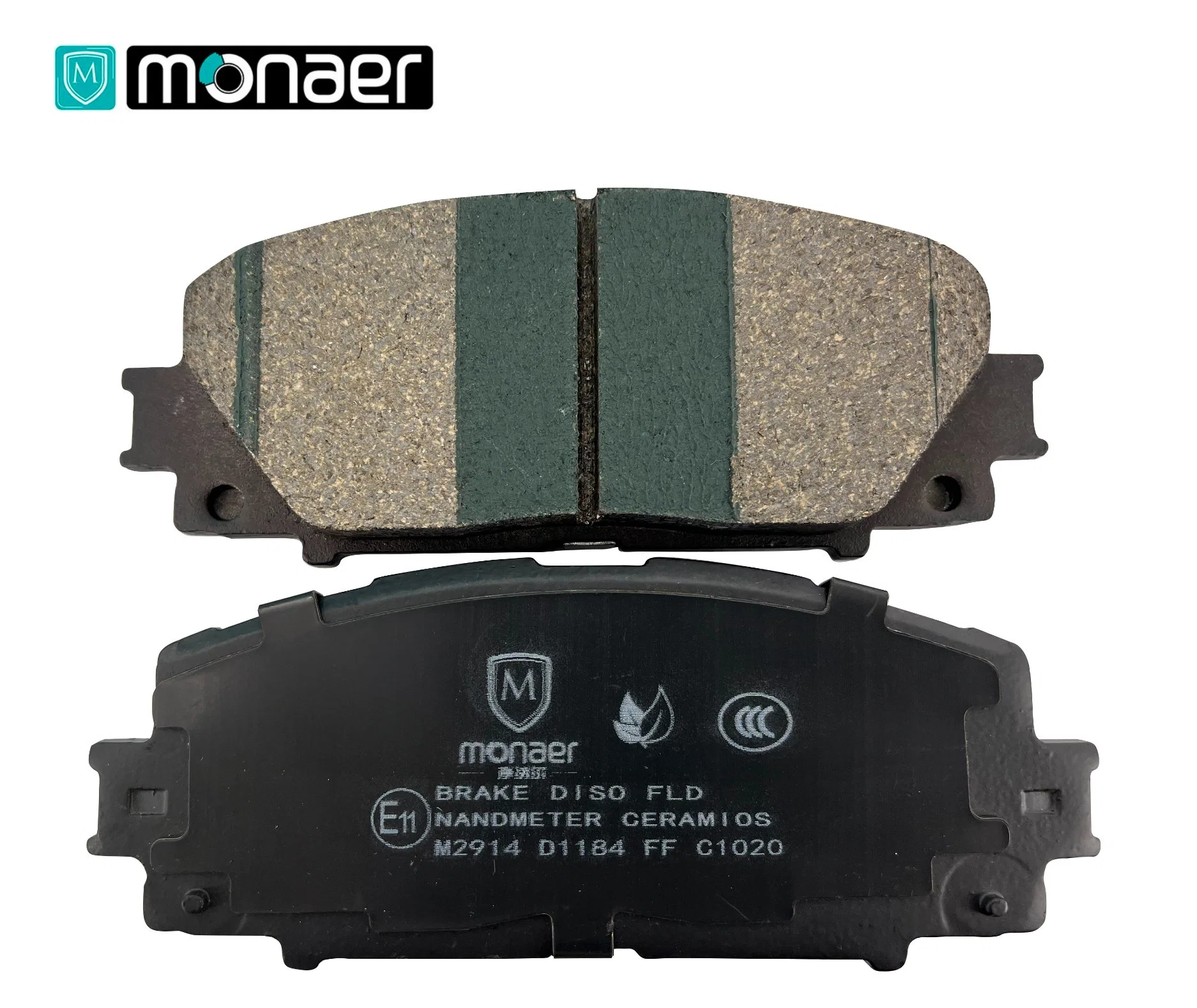 High-Performance Ceramic Brake Pads D1184 04465-0d110 for Toyota Yaris (XP90) 08-13 Front