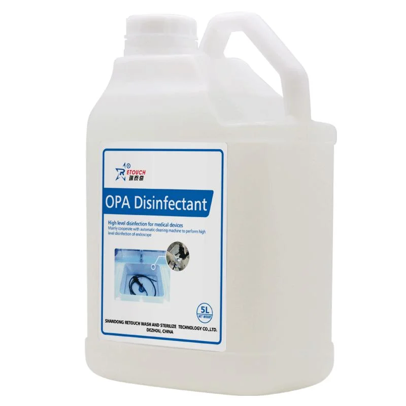 Instrumento Hospital desinfectante para instrumentos médicos Opa/S-Phthalaldehyde solución desinfectante