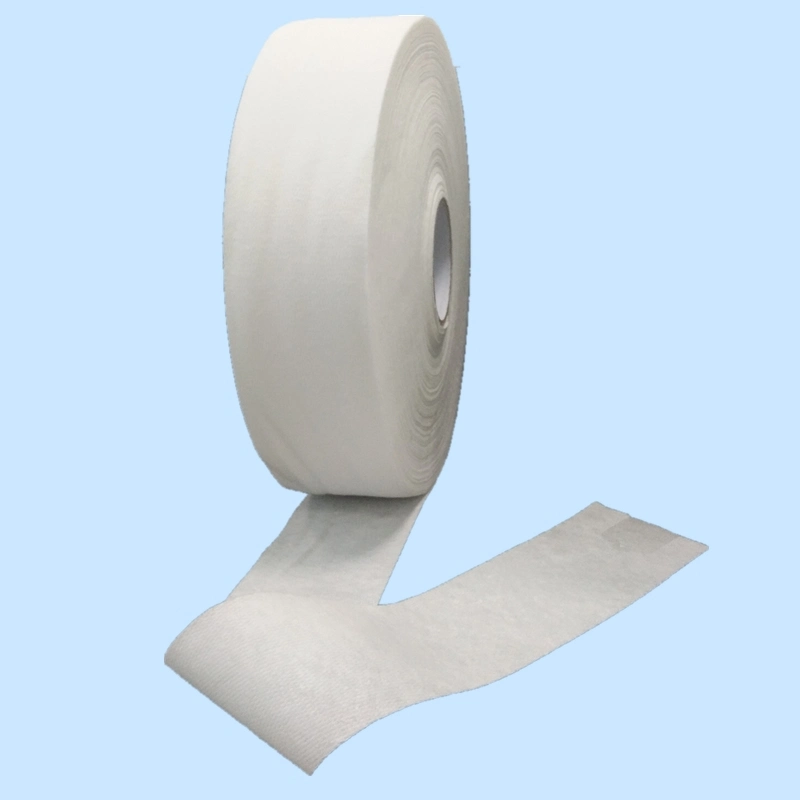 Airlaid +Sap papel absorbente (65mm*150gsm) para la almohadilla sanitaria