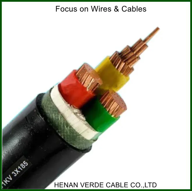 Cable de cobre resistente al fuego PVC XLPE caucho de silicona aislado solar Cable eléctrico de alimentación cable eléctrico flexible CAT6 blindado de control de tierra