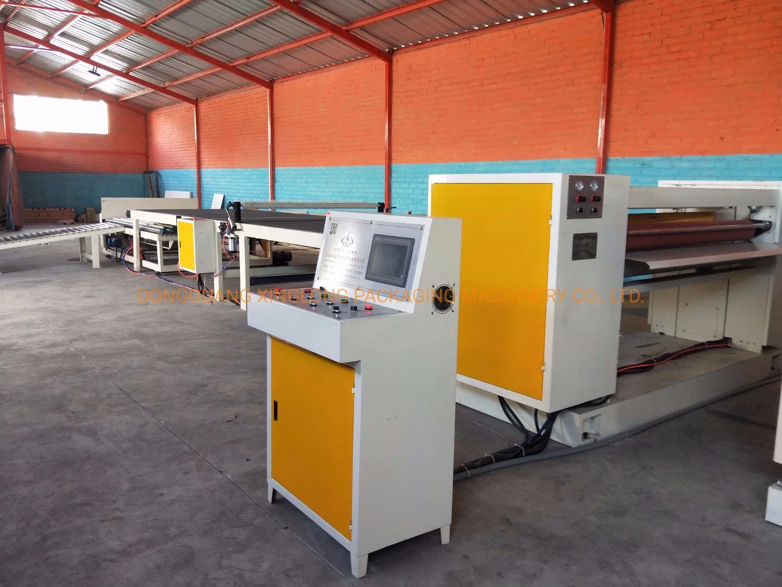 Automatic Corrugated Cardboard Production Line Paper Corrugation Box Making Machine