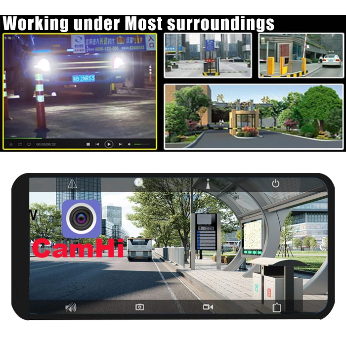 4G LTE Wireless 2.0MP 1080P License Plate Recognition Anpr Lpr Capture Reader System for Parking Lpr IP Security Camera