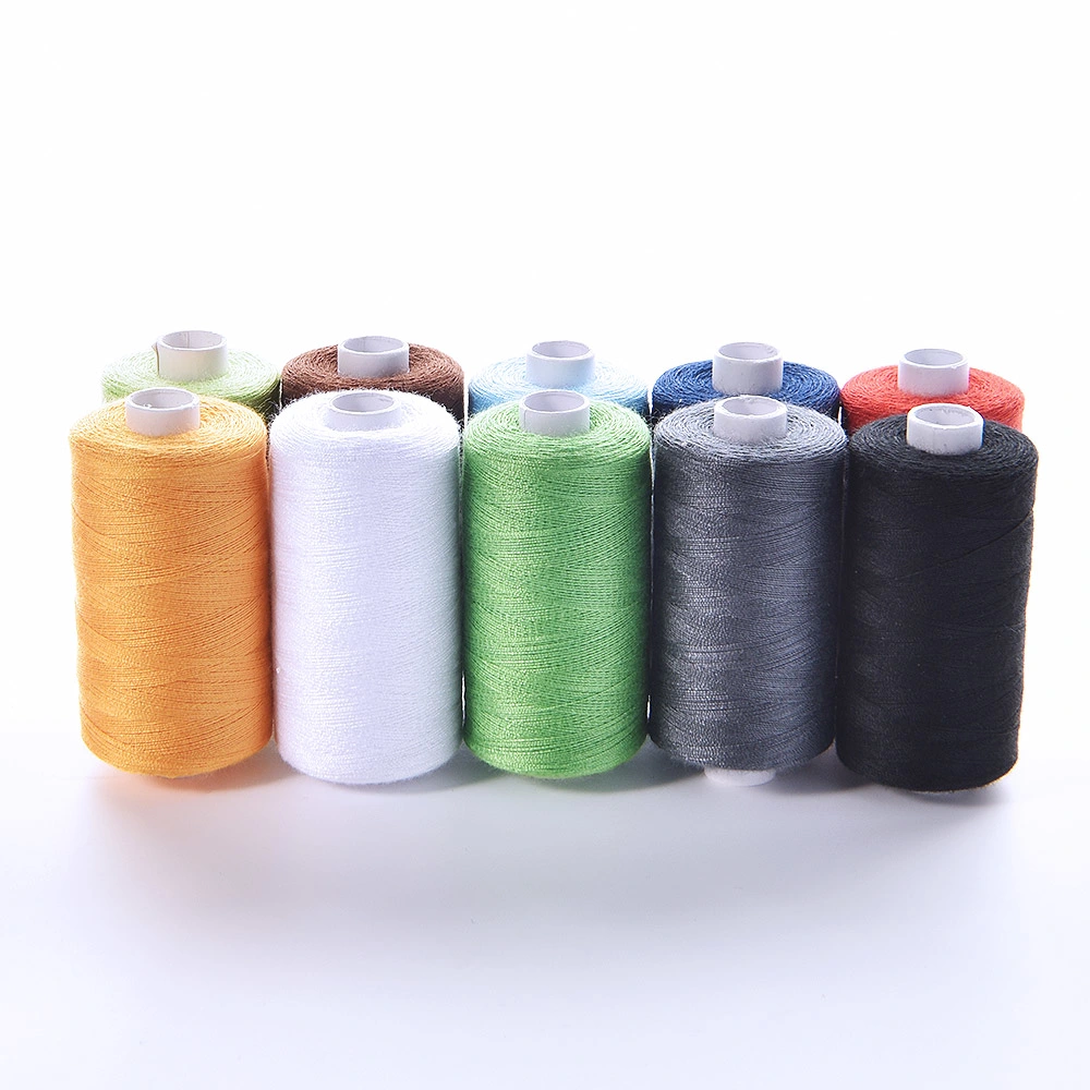 Wholesale/Supplier 40/2 15g Sewing Thread Multi Color Small Cone 100% Polyester Sewing Thread Set