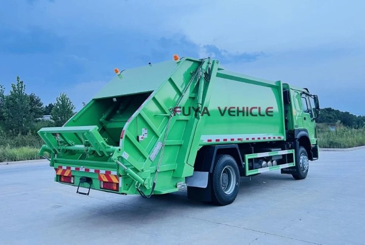 Medium Sinotruk HOWO 4X2 14000liters 14cbm 14m3 Compactor Garbage Truck/Compression Garbage Truck