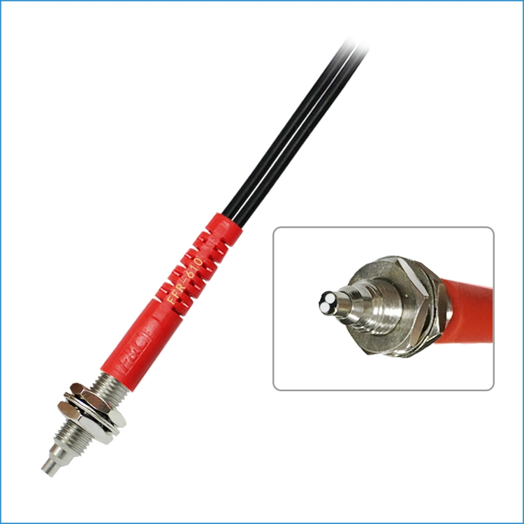 Customize M6 Diffuse Reflective Digital Fiber Optic Sensor