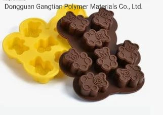 Two Components Food Grade Liquid Tear Strength Platinum Cure Silicone Rubber for Mold Making Chocolate Molds Making