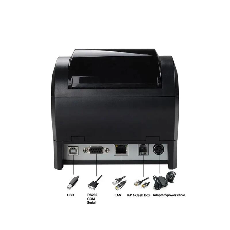 Elegant Design 3 Inch POS Receipt Printing Machine 80mm Thermal Printer