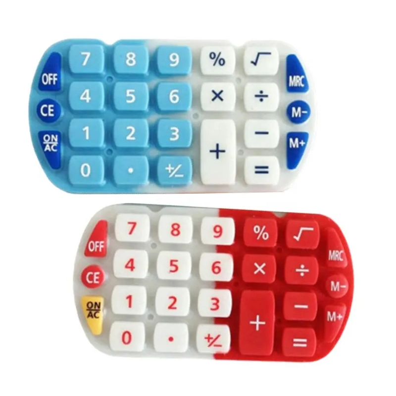 Silicone Rubber Keypad Numeric Keypad Molding Silicone Rubber Keypads with Backlight