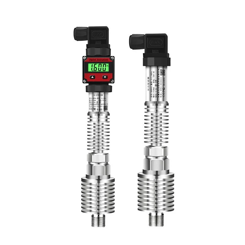 Combustible industrial de alta temperatura Sensor de presión con display LCD LED