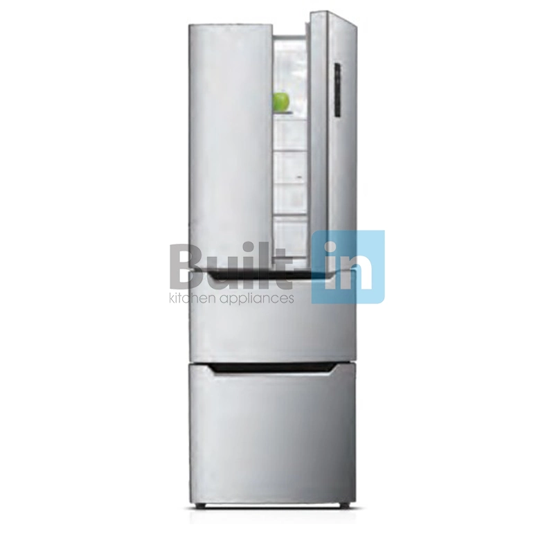 Economical High Quality 302L Double Door Fridge Freezer No-Frost with CE/GS/CB Certificate