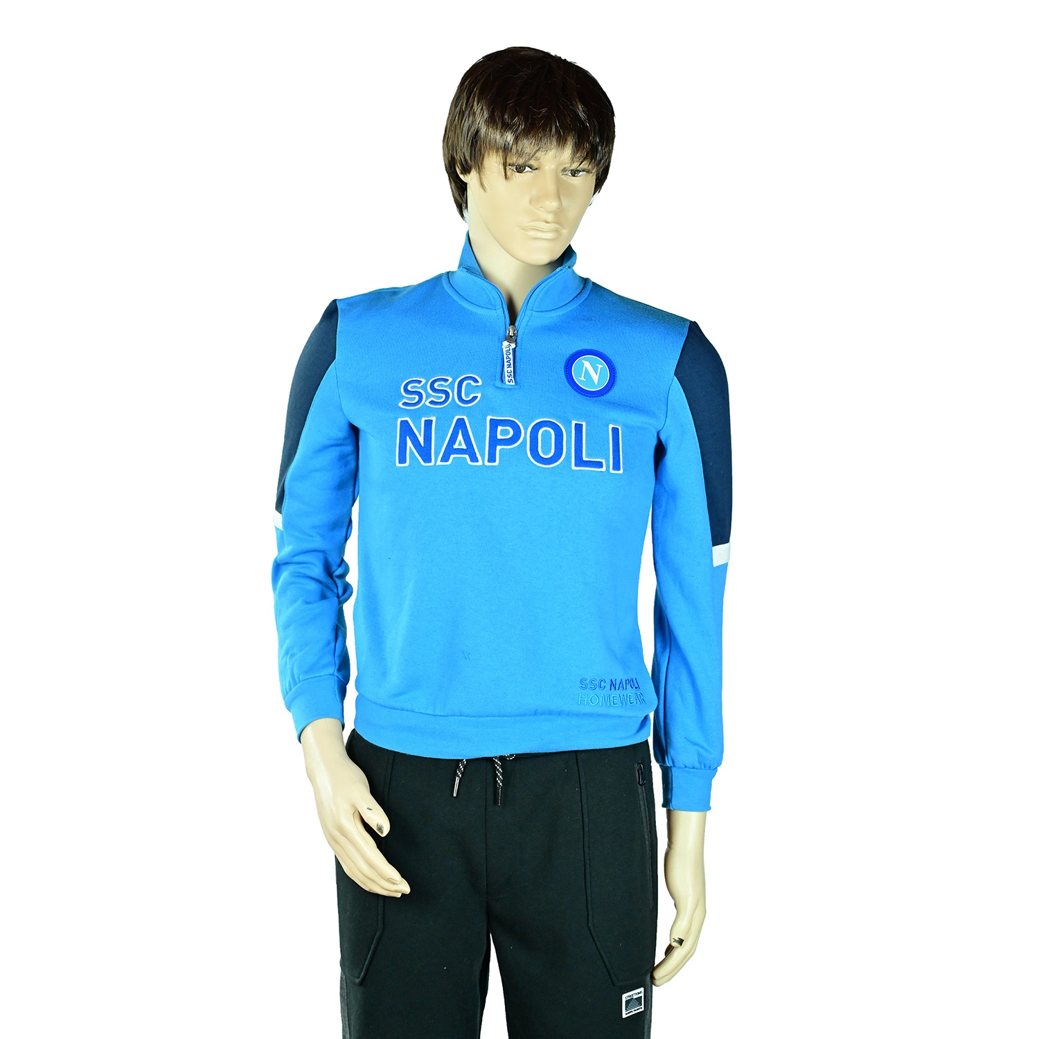 Personalizar a moda velo polar Outwear Agasalho Men's Top com 1/4 Zip