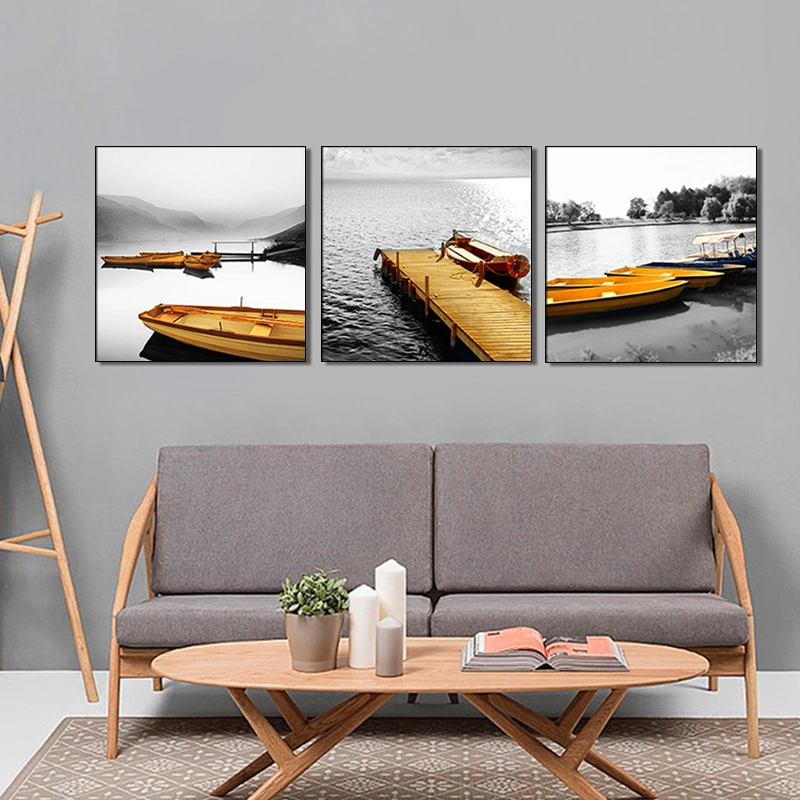 Imagen de barco hermoso regalo pinturas para decoración de pared