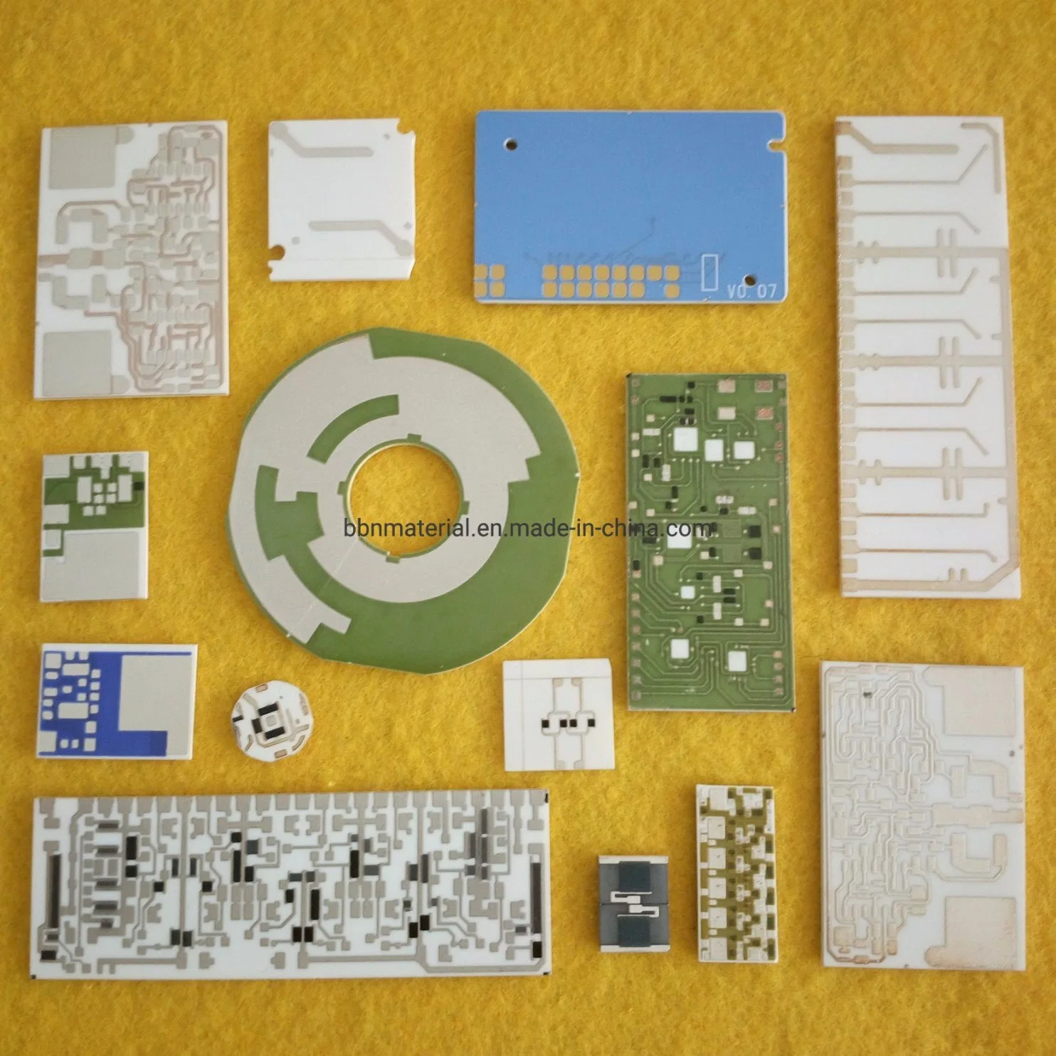 Good Quality PCB Multilayer Ceramic Capacitors High Precision Thick Film Resistors Circuit Plate for LED