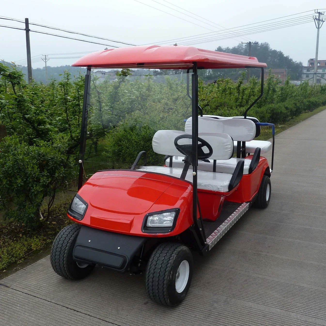 High quality/High cost performance  Street Legal Golf Cart and Accessories Lithium Battery Electric Golf Cart 4 Seater