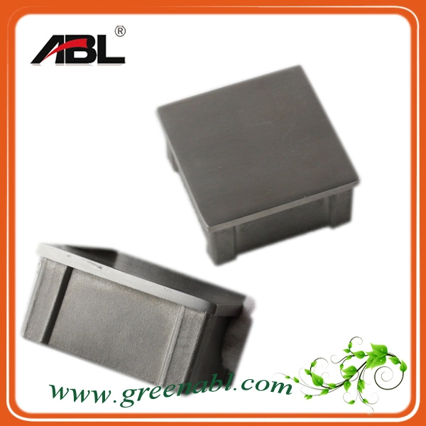 Customized CNC Machine Part 304 Stainless Steel Square Flange