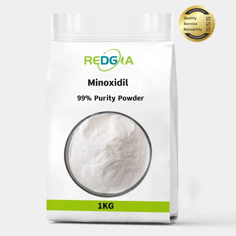 99% Purity Medical Agents Minoxidil Powder for Hair Regrowth/Anti-Hair Loss/Reduced Blood Pressure CAS 38304-91-5 Hot Sale