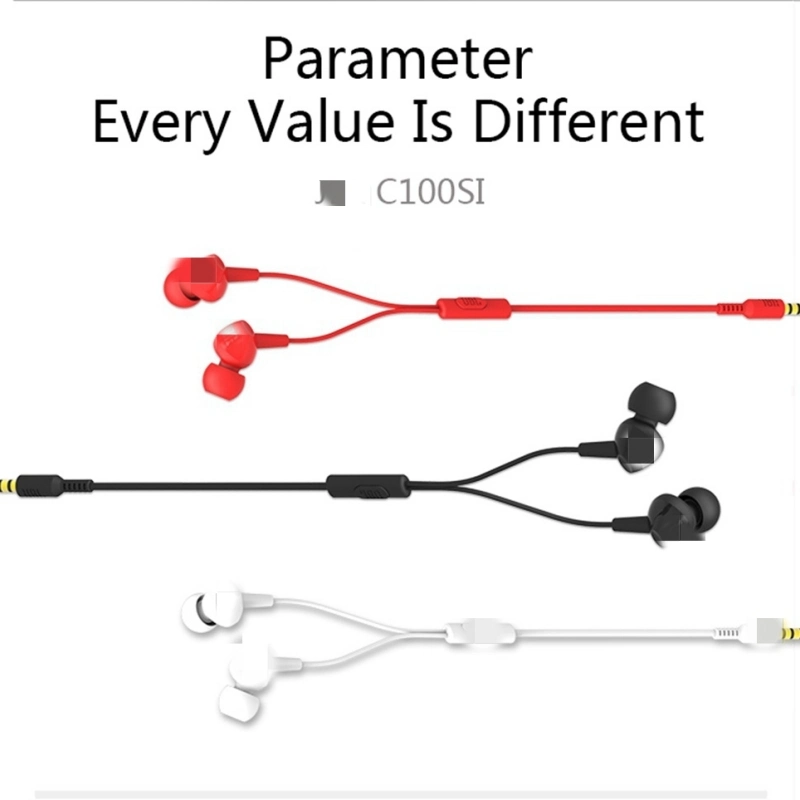 Individuelles Original C100si Bluetooth Kopfhörer 3,5mm Bass Boost in-Ear Headset Stereo-Sport-Bluetooth-Kopfhörer