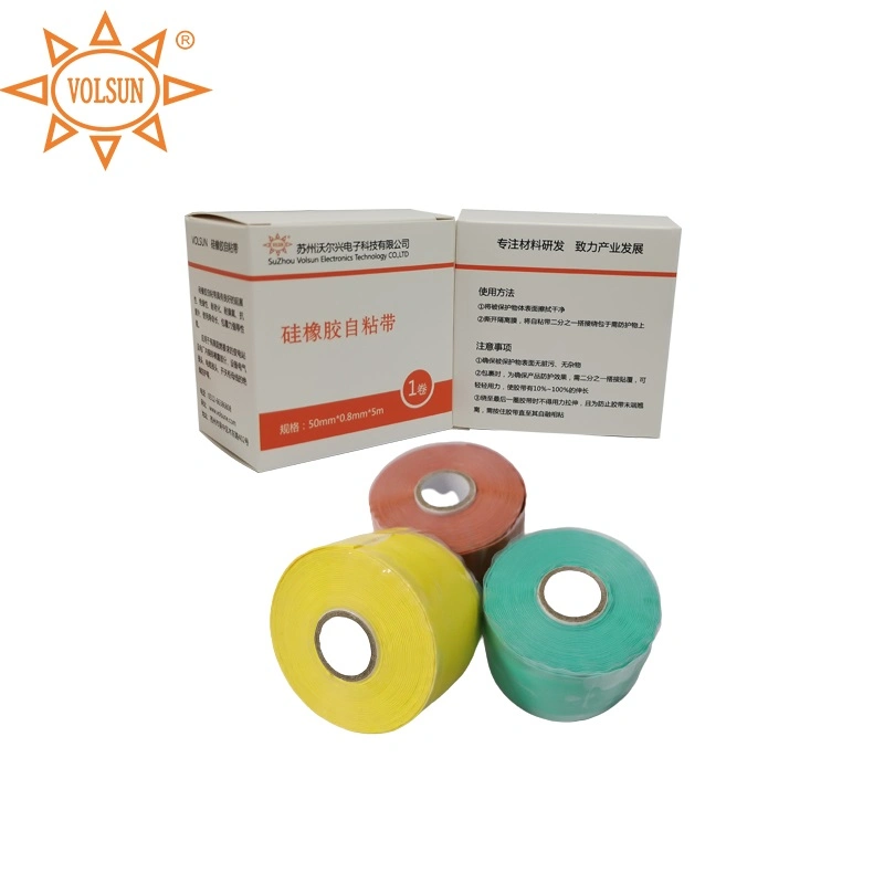 Self-Adhesive Tape for Emergency Electrical Wires Repairs Silicone Self-Fusing Tape