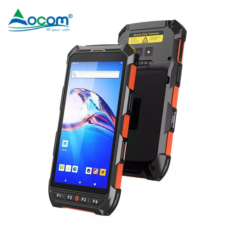 Rugged 5.5" Android Display 4G GPS Waterproof Barcode Fingerprint NFC RFID Reader PDA Phones