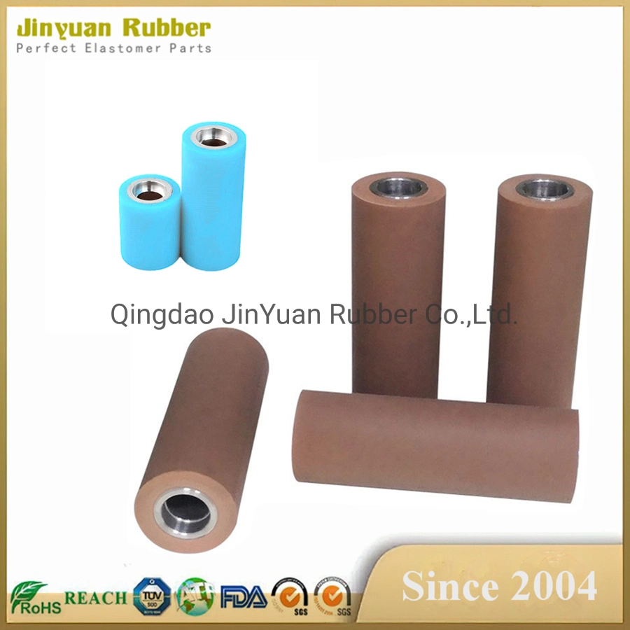 OEM Custom Nylon Polyurethane Paint Roller Silicone Rubber Wear Resist PU Conveyor Roller