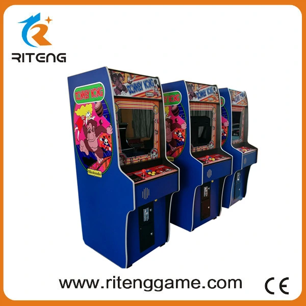 Free Play Customized Coin Operated Upright Arcade Machines Multi Games