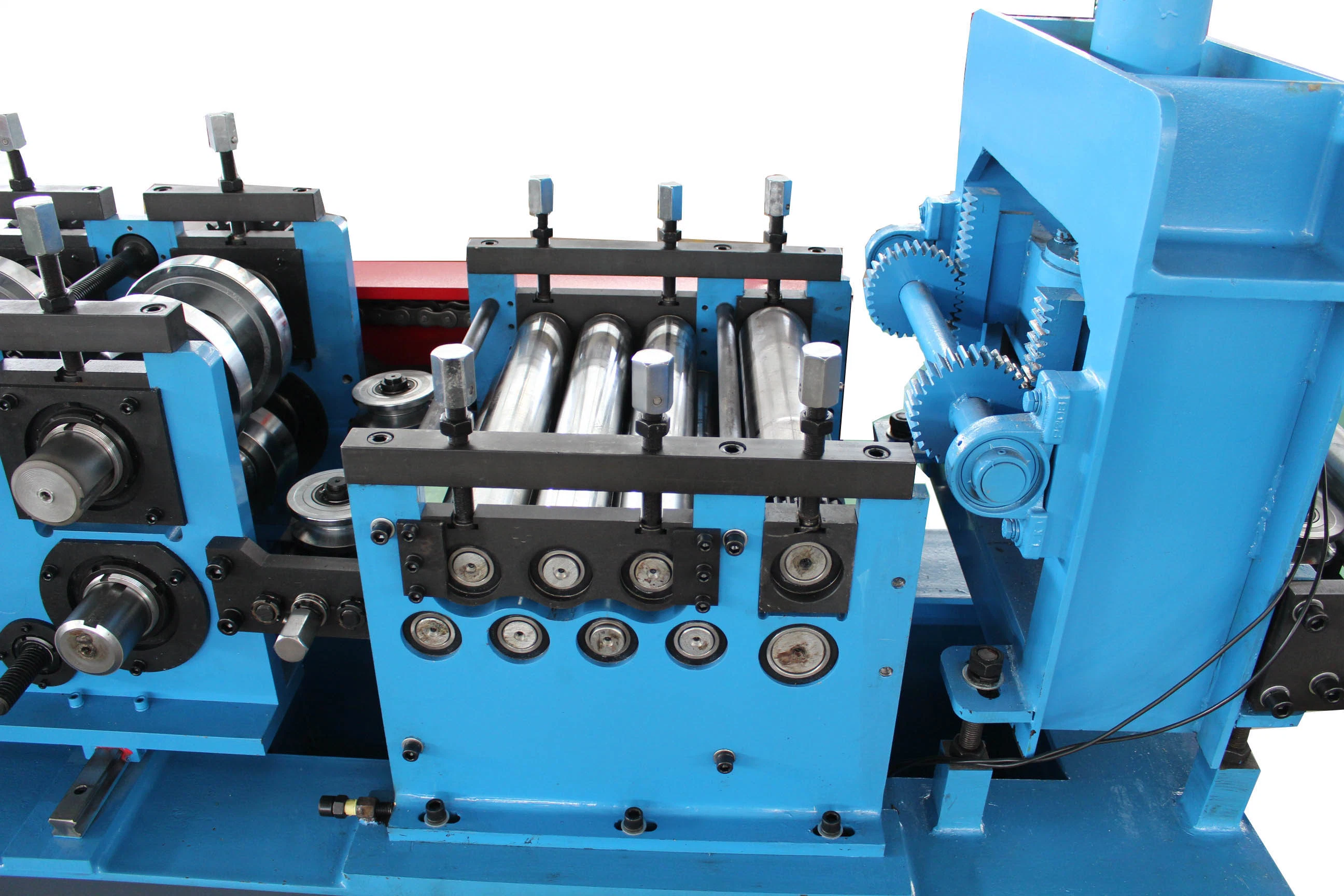 Steel Frame Cu Purlin CZ Interchange Purlin Cold Roll Forming Machine