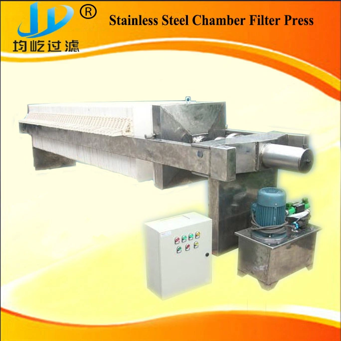 304ss Plate and Frame Industrial Lactase Enzyme Filtration Filter Press