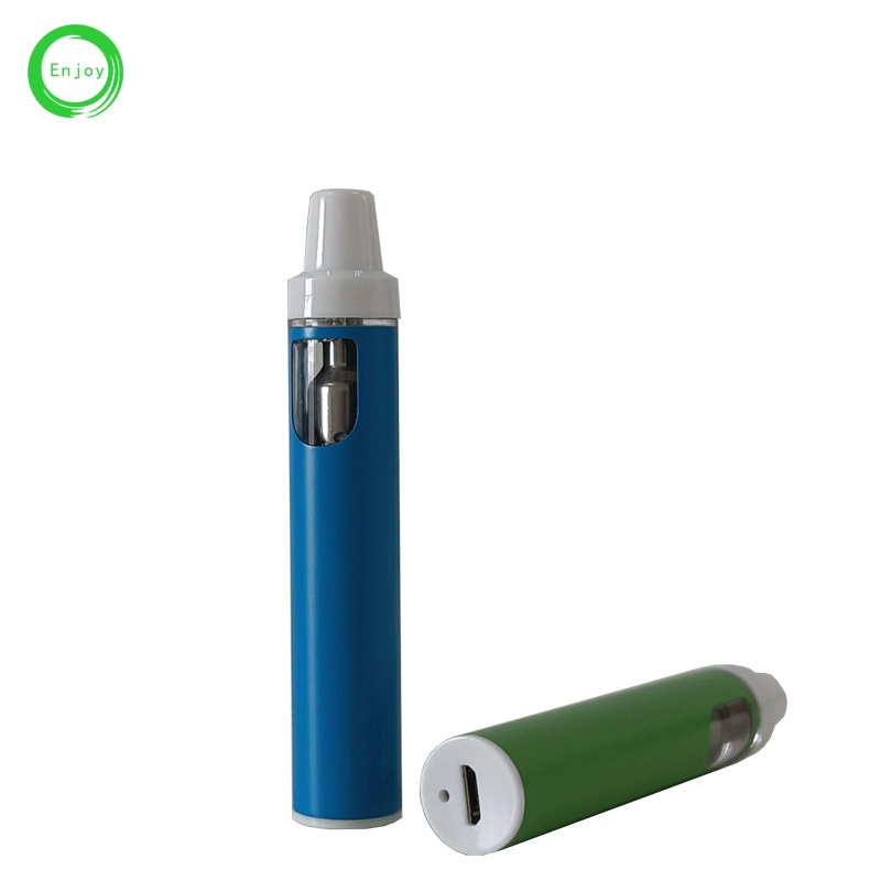 1 pluma vaporizadora de acero inoxidable 1,0ml Gram Prueba de metales pesados Lápiz de resina vivo desechable de aceite pasado