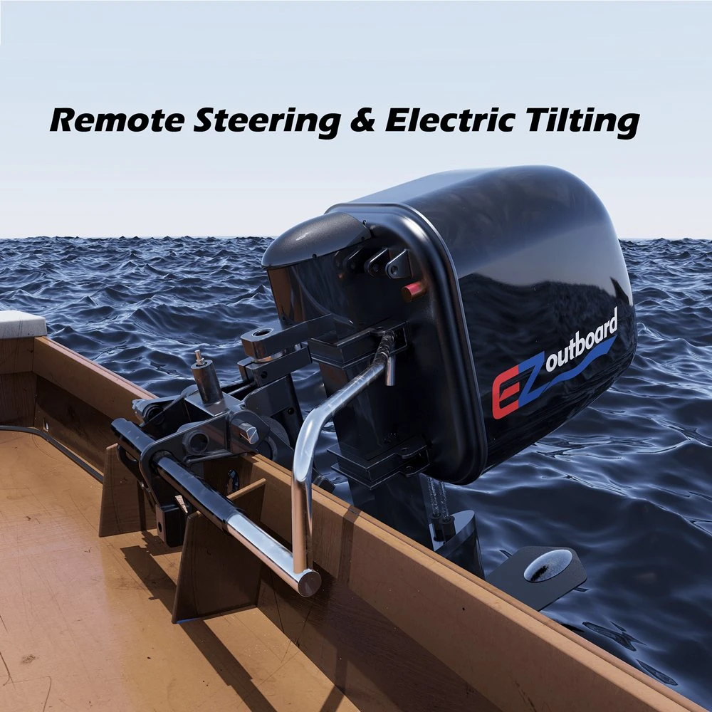 EZ outboard Sports Series,The Best Thrust Fast Driving 6HP, 10HP, 20HP Electric Boat Motor