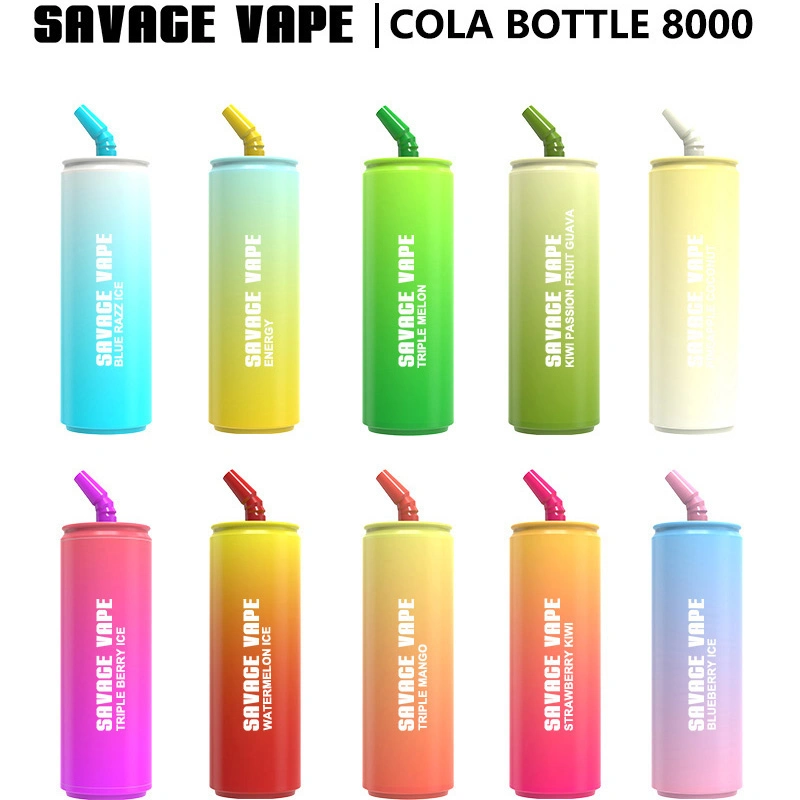 Original Vapuffs Savage Vape 8000 Puffs Die Neue Puffstange Einweg-Vape Amazon Elfbar E Cig Shop Elektro Hookah Preis Einkaufsbummel