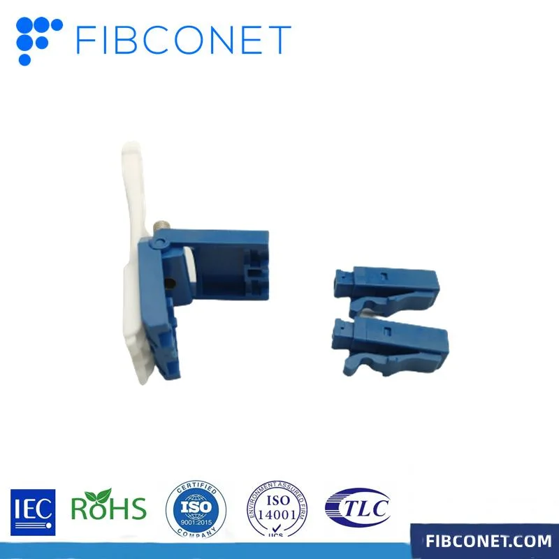 FTTH Assembly Duplex Kits Part with Switch Polarity LC Upc 0.9/2.0/3.0mm Optical Uniboot Connector for Patch Cord